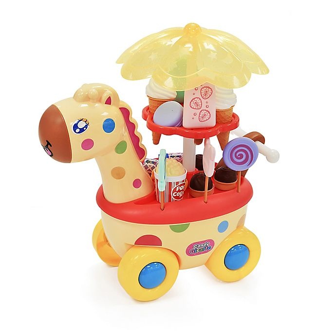 slide 1 of 2, Hauck Giraffe Play Candy and Ice Cream Food Cart Walker with LED Lights, 1 ct