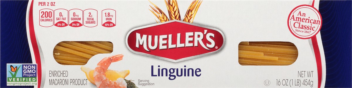 slide 5 of 14, Mueller's Linguine 16 oz, 16 oz