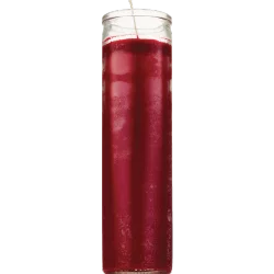 Candle In Red Wax