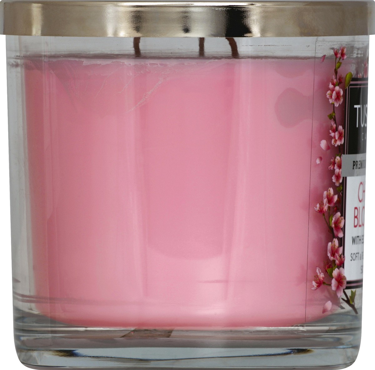 slide 6 of 7, Tuscany Candle Cherry Blossom Glass Jar Candle - Pink, 1 ct