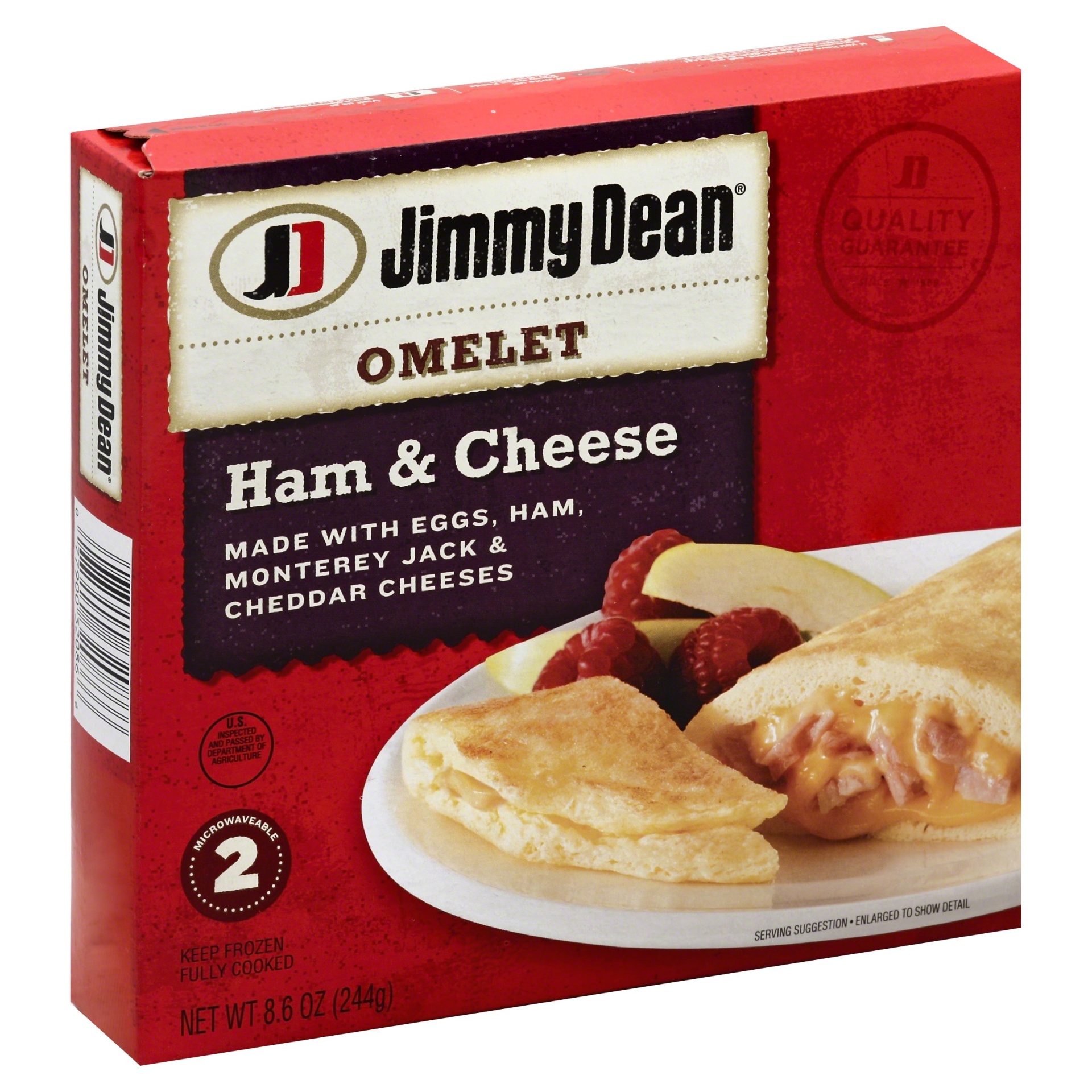 slide 1 of 4, Jimmy Dean Omelet 2 ea, 2 ct