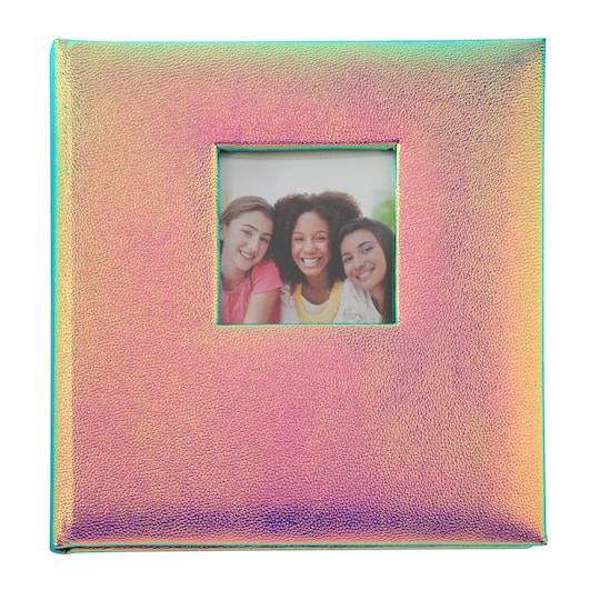 slide 1 of 2, 8.6" X 8.6" Holo Photo Album By Recollections, 8.6 in x 8.6 in
