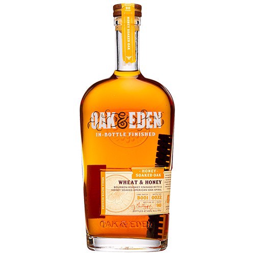slide 1 of 1, Oak & Eden Honey & Wheat Whiskey, 750 ml