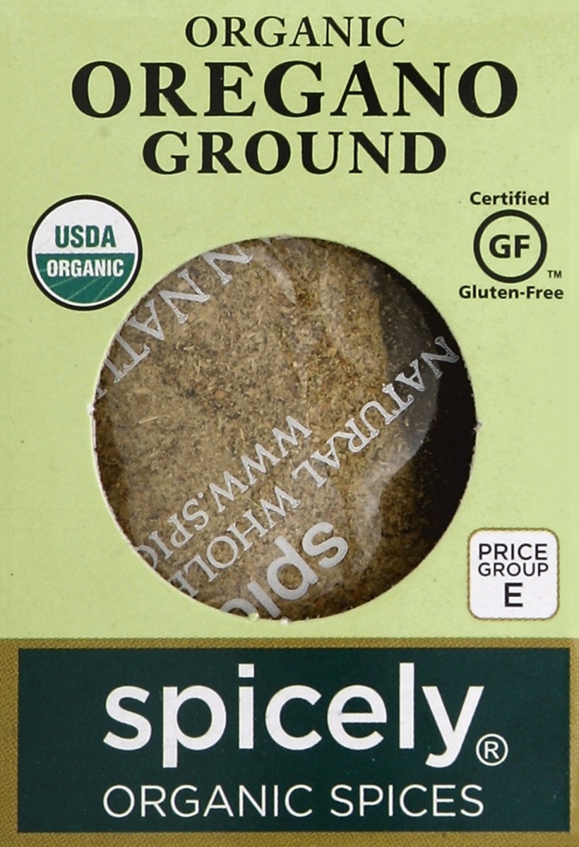 slide 4 of 4, Spicely Organic Spices Oregano 0.3 oz, 0.3 oz