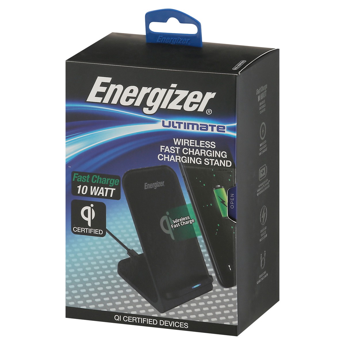 slide 3 of 9, Energizer Ultimate 10 Watt Fast Charging Wireless Charging Stand 1 ea, 1 ct
