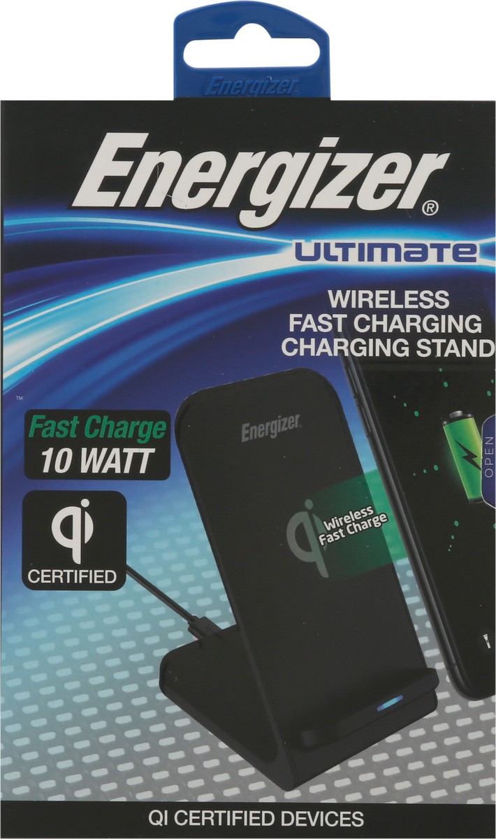 slide 4 of 9, Energizer Ultimate 10 Watt Fast Charging Wireless Charging Stand 1 ea, 1 ct