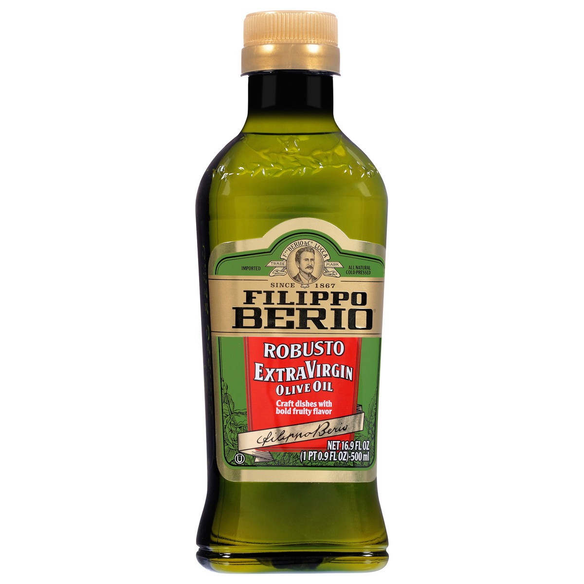 slide 2 of 9, Filippo Berio Gold Selection Robusto Extra Virgin Olive Oil, 16.9 fl oz