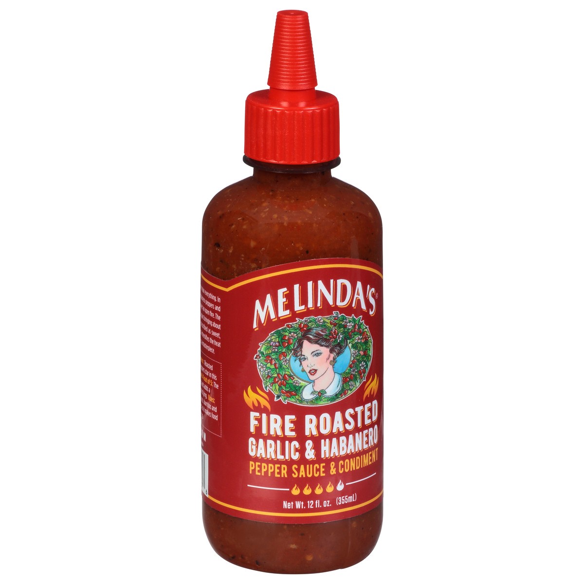 slide 5 of 9, Melinda's Fire Roasted Habanero Garlic Sauce, 12 oz