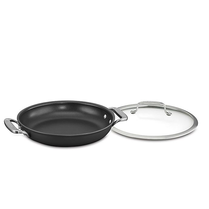 slide 1 of 1, Cuisinart DSI Induction Ready Hard Anodized Everyday Pan with Cover - Grey, 1 ct