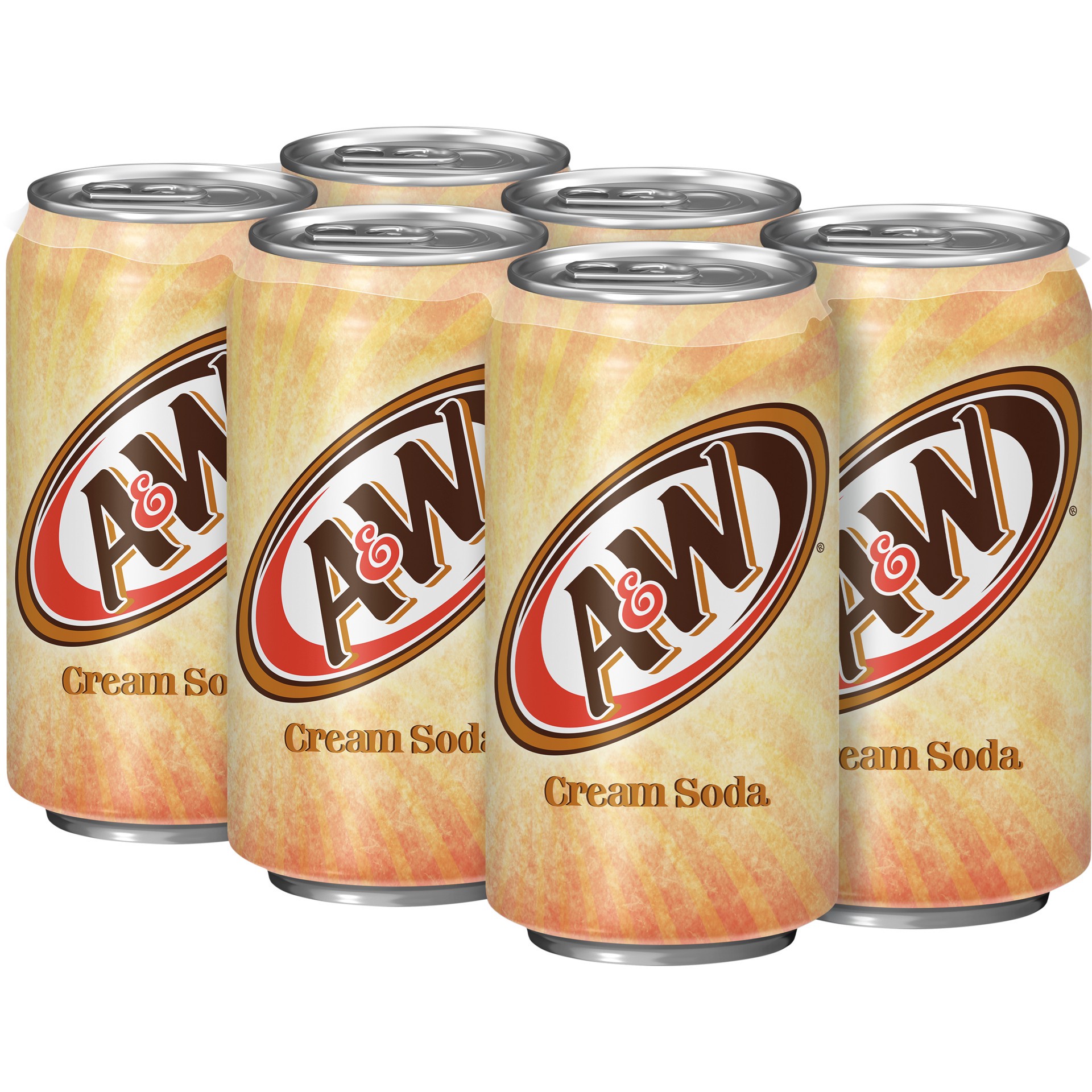 slide 4 of 5, A&W Cream Soda- 6 ct, 6 ct