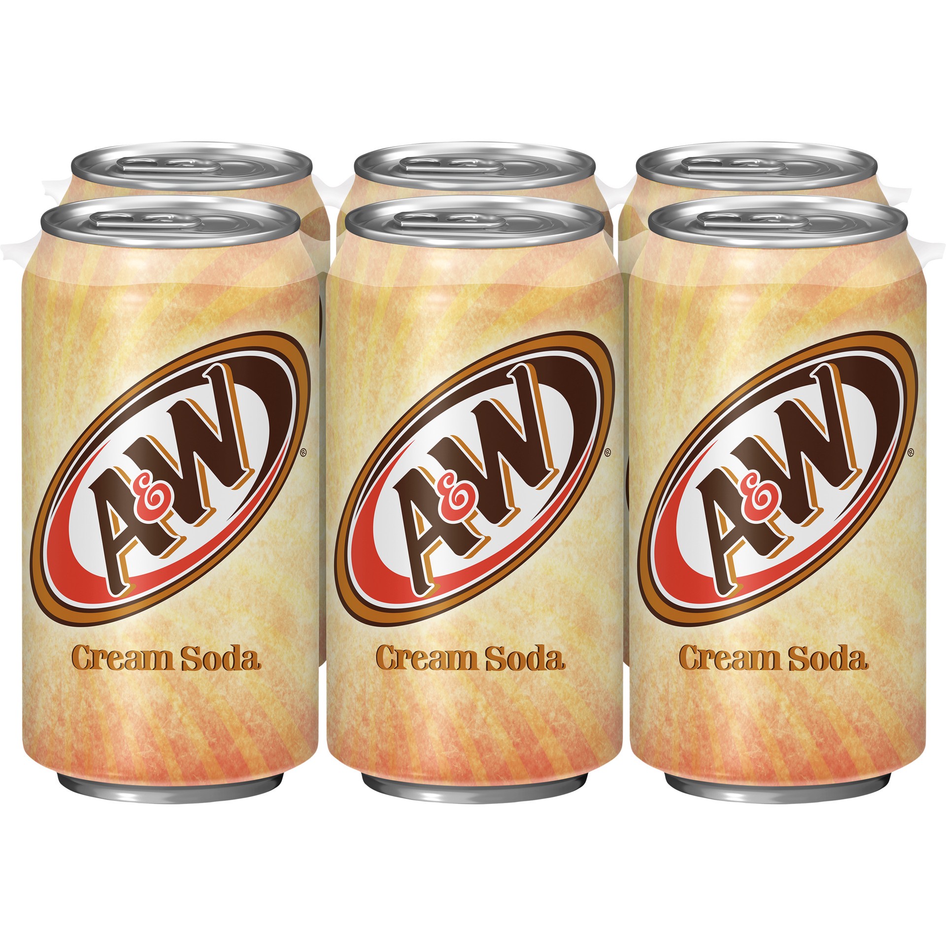 slide 5 of 5, A&W Cream Soda- 6 ct, 6 ct