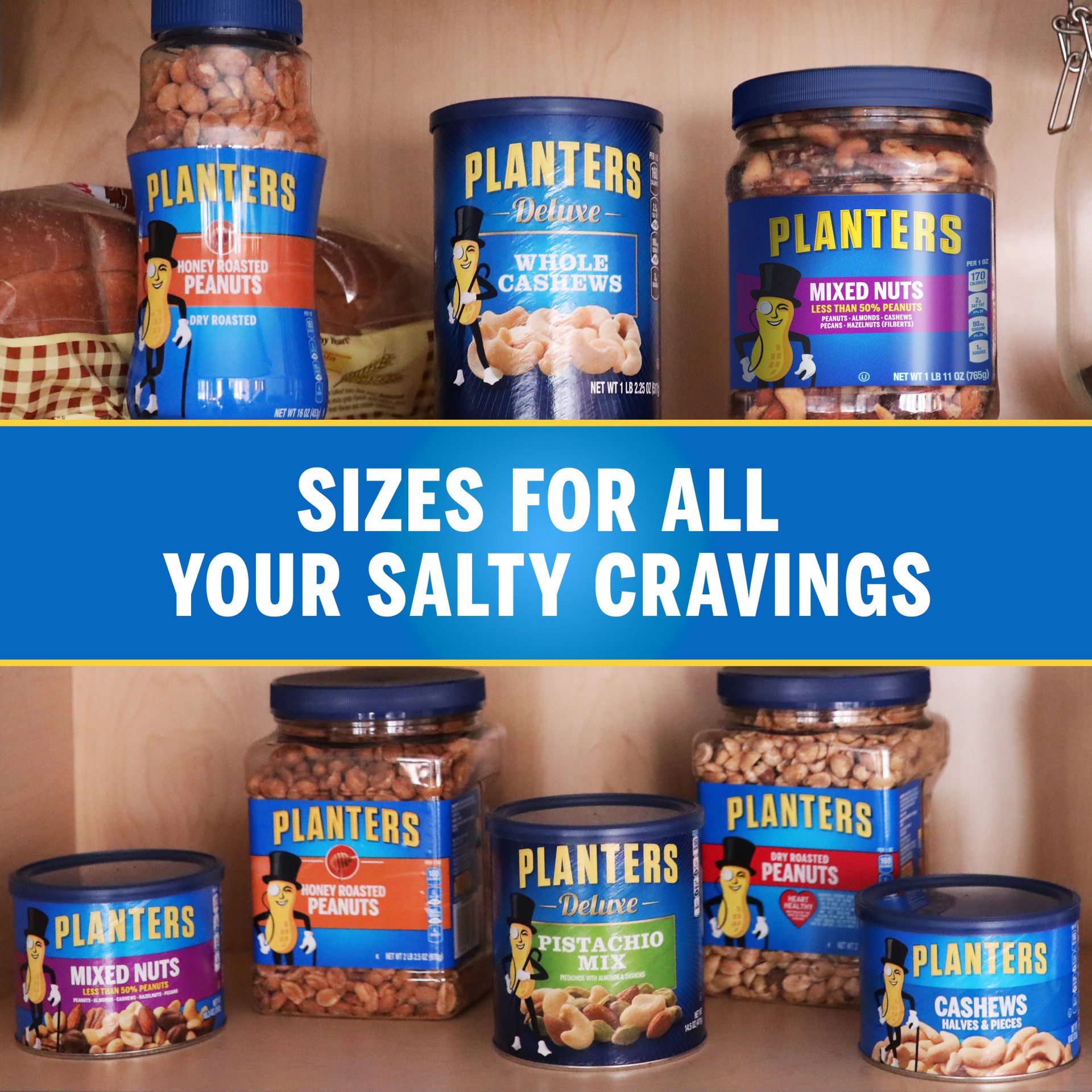 slide 2 of 14, Planters Deluxe Salted Mixed Nuts 27 oz, 27 oz