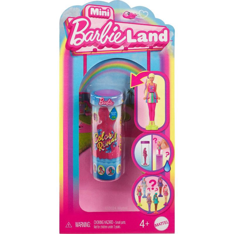 slide 1 of 5, Barbie Land 6" Color Reveal Dolls, 1 ct