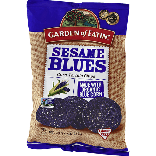 slide 3 of 9, Garden of Eatin' Sesame Blues, 7.5 oz