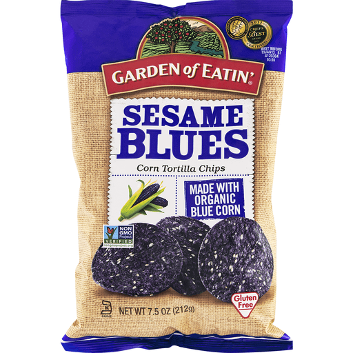 slide 4 of 9, Garden of Eatin' Sesame Blues, 7.5 oz