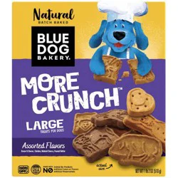Blue Dog Bakery Dog Treats All Natural & Low Fat More Flavors Assorted Box - 20 oz