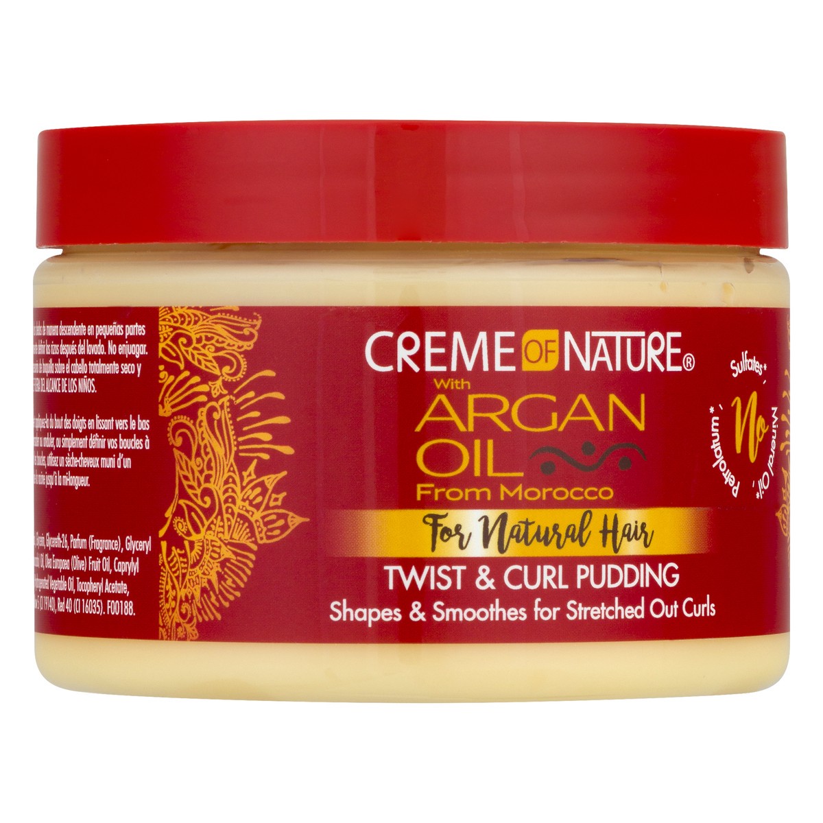 slide 2 of 9, Creme of Nature Crm/nat Argan Oil Pudding Perfection, 11.5 oz