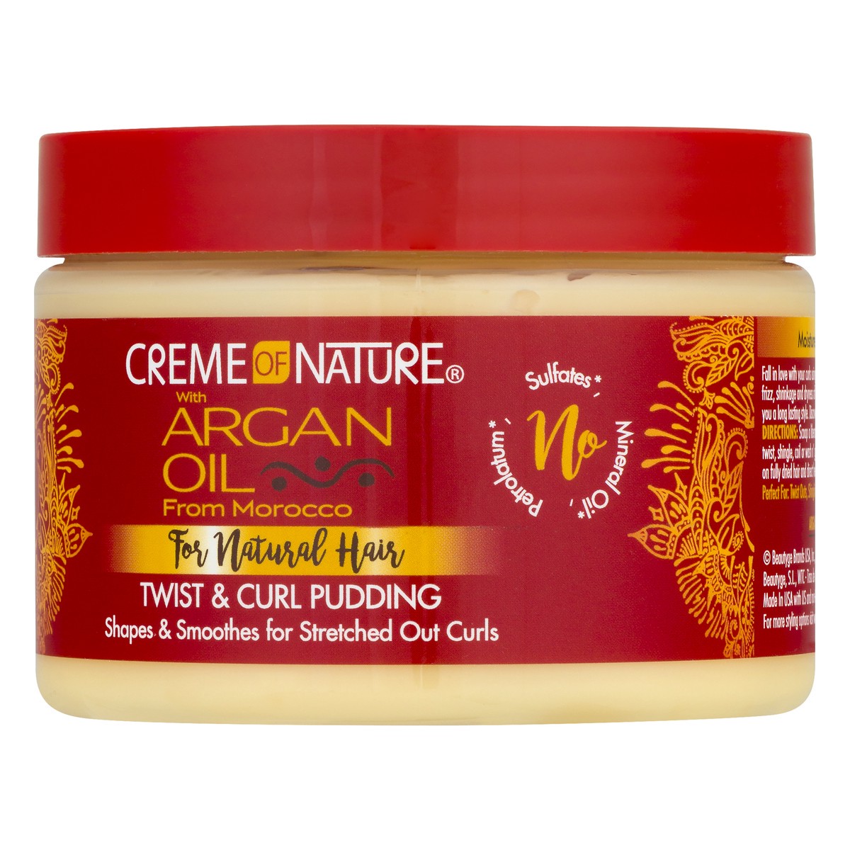 slide 3 of 9, Creme of Nature Crm/nat Argan Oil Pudding Perfection, 11.5 oz