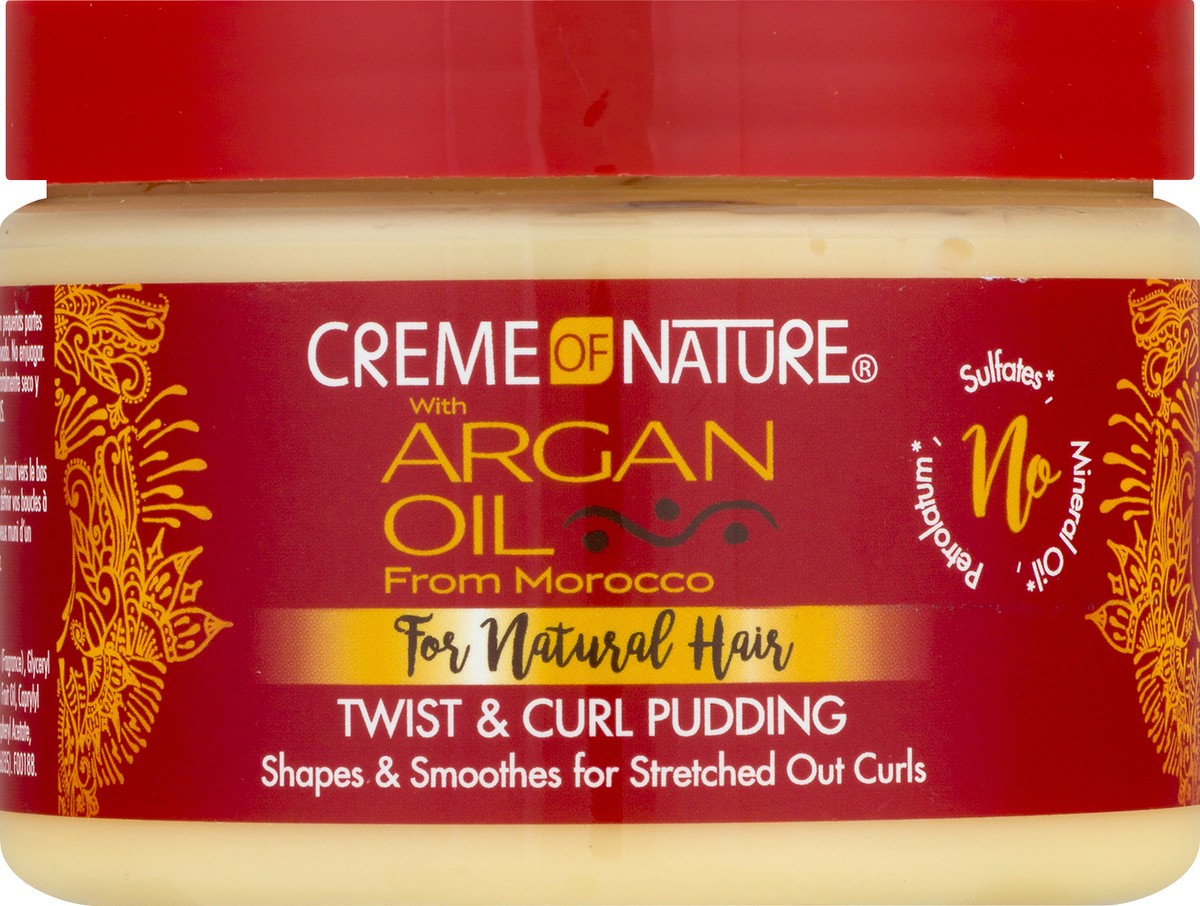 slide 6 of 9, Creme of Nature Crm/nat Argan Oil Pudding Perfection, 11.5 oz