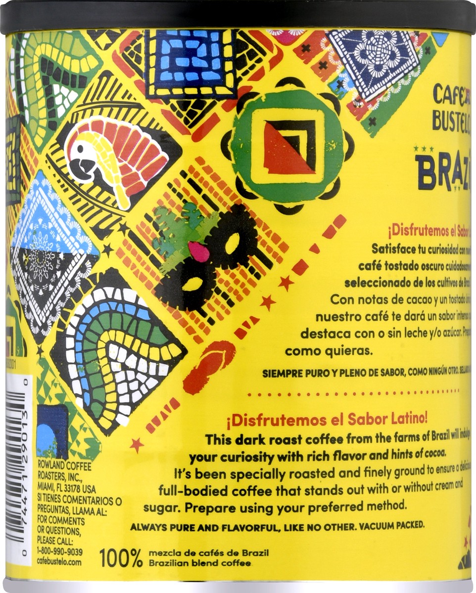 slide 6 of 8, Café Bustelo Ground Brazilian Blend Coffee - 10 ct, 10 oz