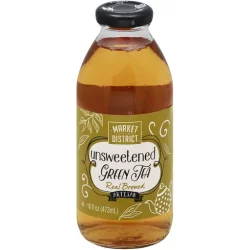 Market District Unsweetened Green Tea - 16 oz