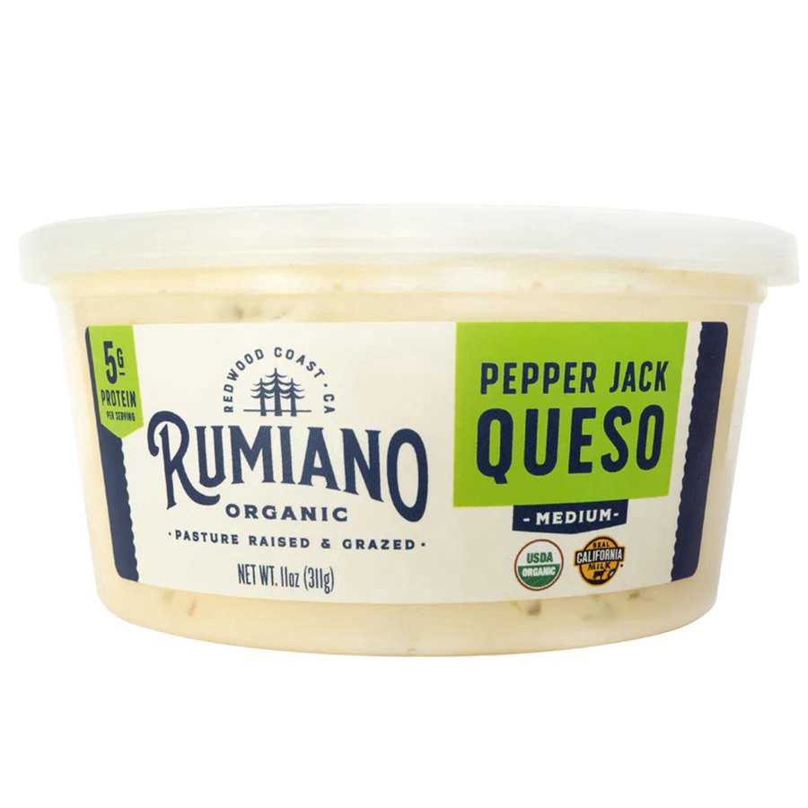 slide 1 of 1, Rumiano Family Dip Queso Pepper Jack, 11 oz