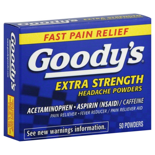 slide 1 of 1, Goody's Goodys Extra Strength Headache Powders, 50 ct