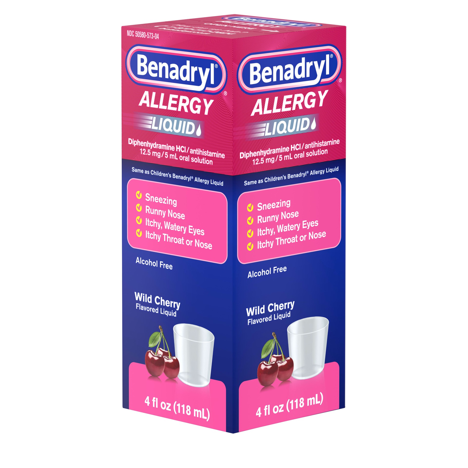 slide 5 of 6, Benadryl Liquid, 4 Oz, 4 oz