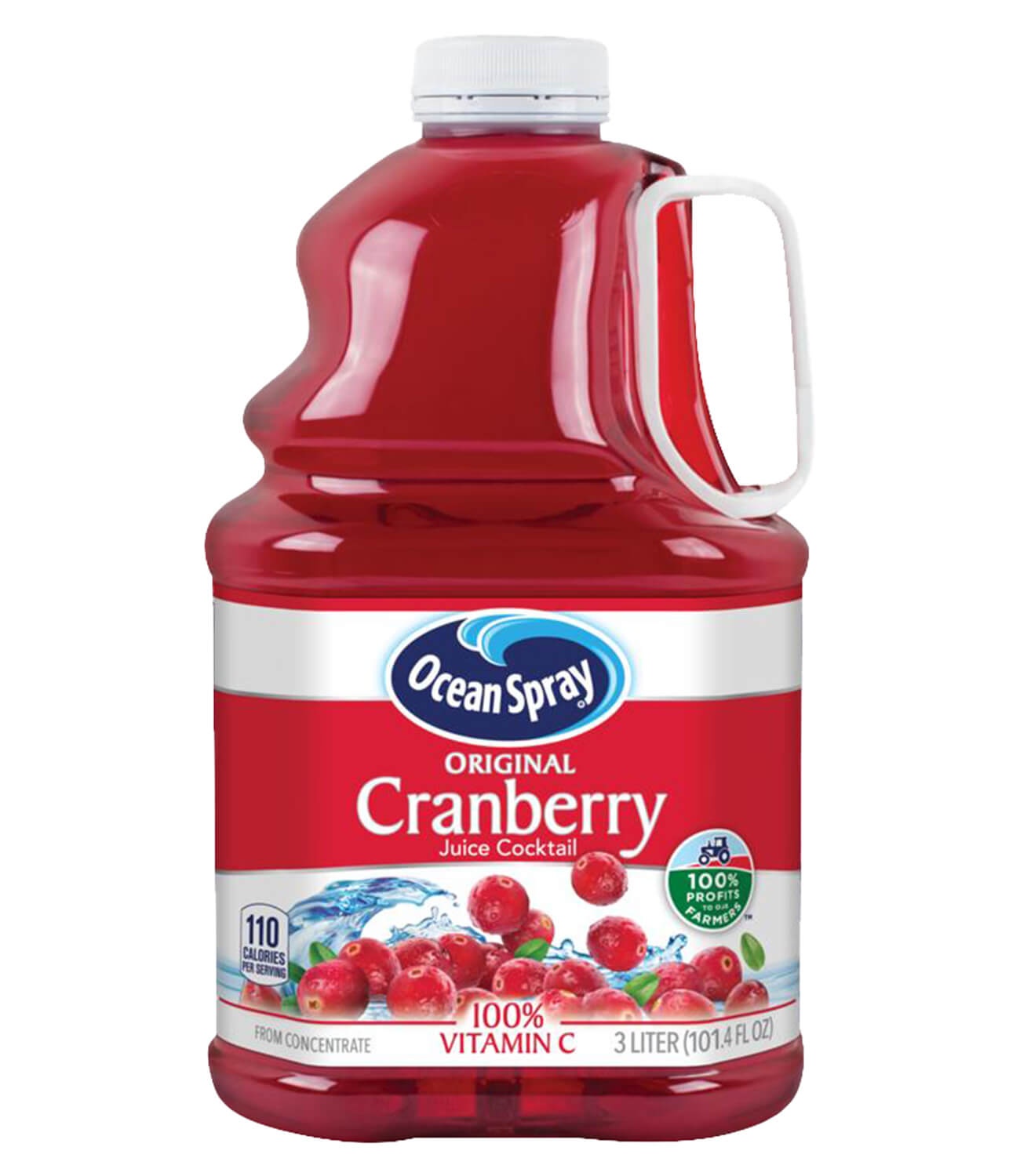 slide 1 of 1, Ocean Spray Cranberry Juice Cocktail, 3.0 liter