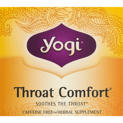 slide 14 of 15, Yogi Organic Throat Comfort Tea, 16 ct