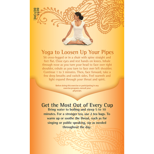slide 8 of 15, Yogi Organic Throat Comfort Tea, 16 ct