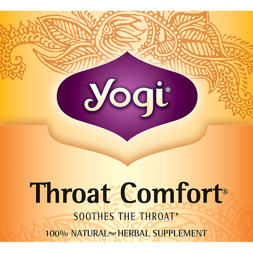 slide 11 of 15, Yogi Organic Throat Comfort Tea, 16 ct