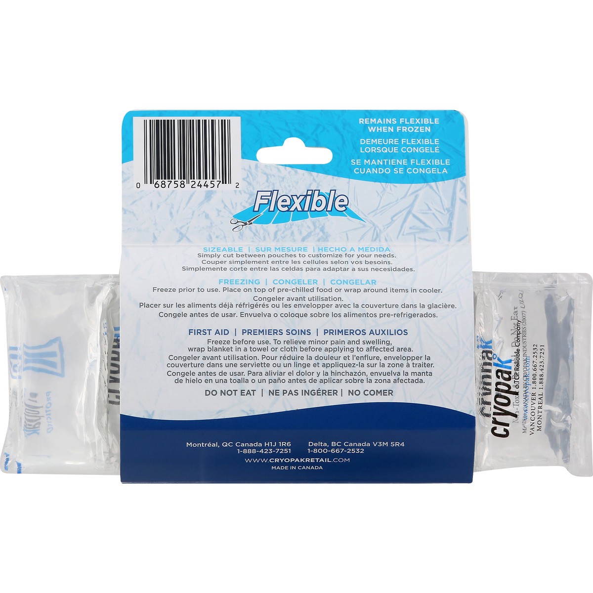 slide 3 of 6, Cryopak Flexible Ice Blanket, 1 ct