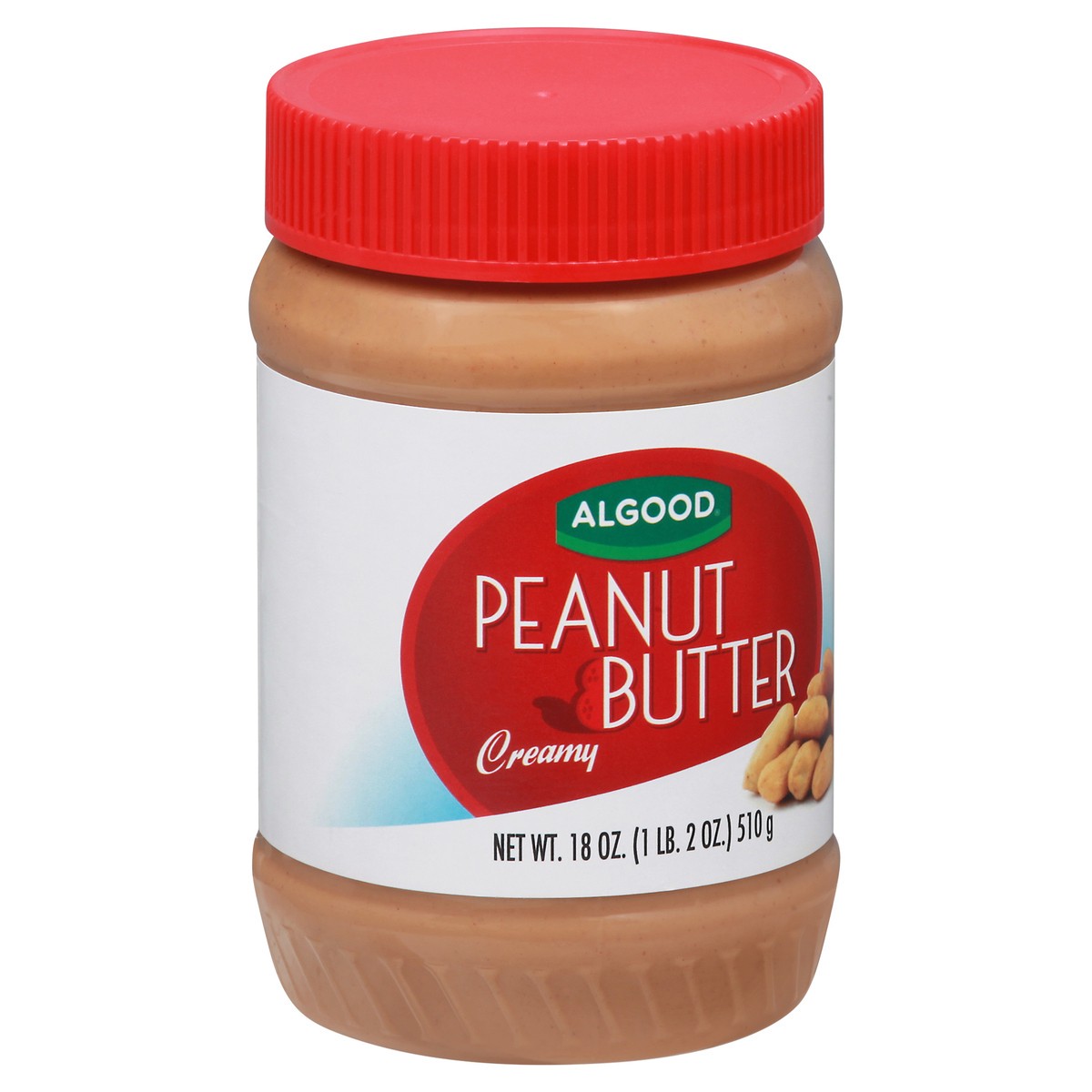 slide 2 of 9, algood Creamy Peanut Butter 18 oz, 18 oz