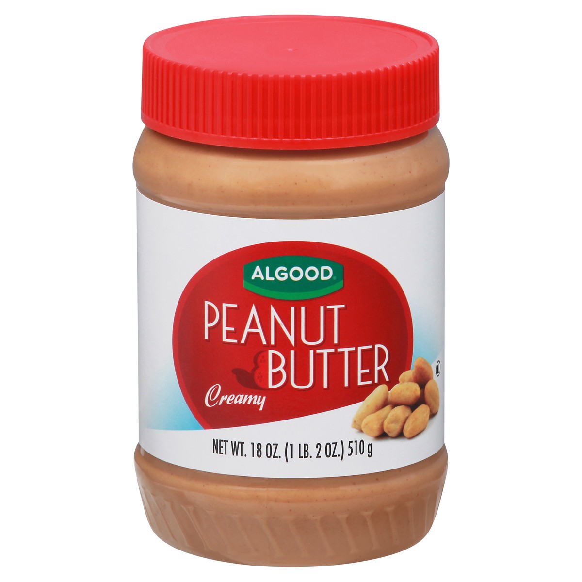 slide 1 of 9, algood Creamy Peanut Butter 18 oz, 18 oz
