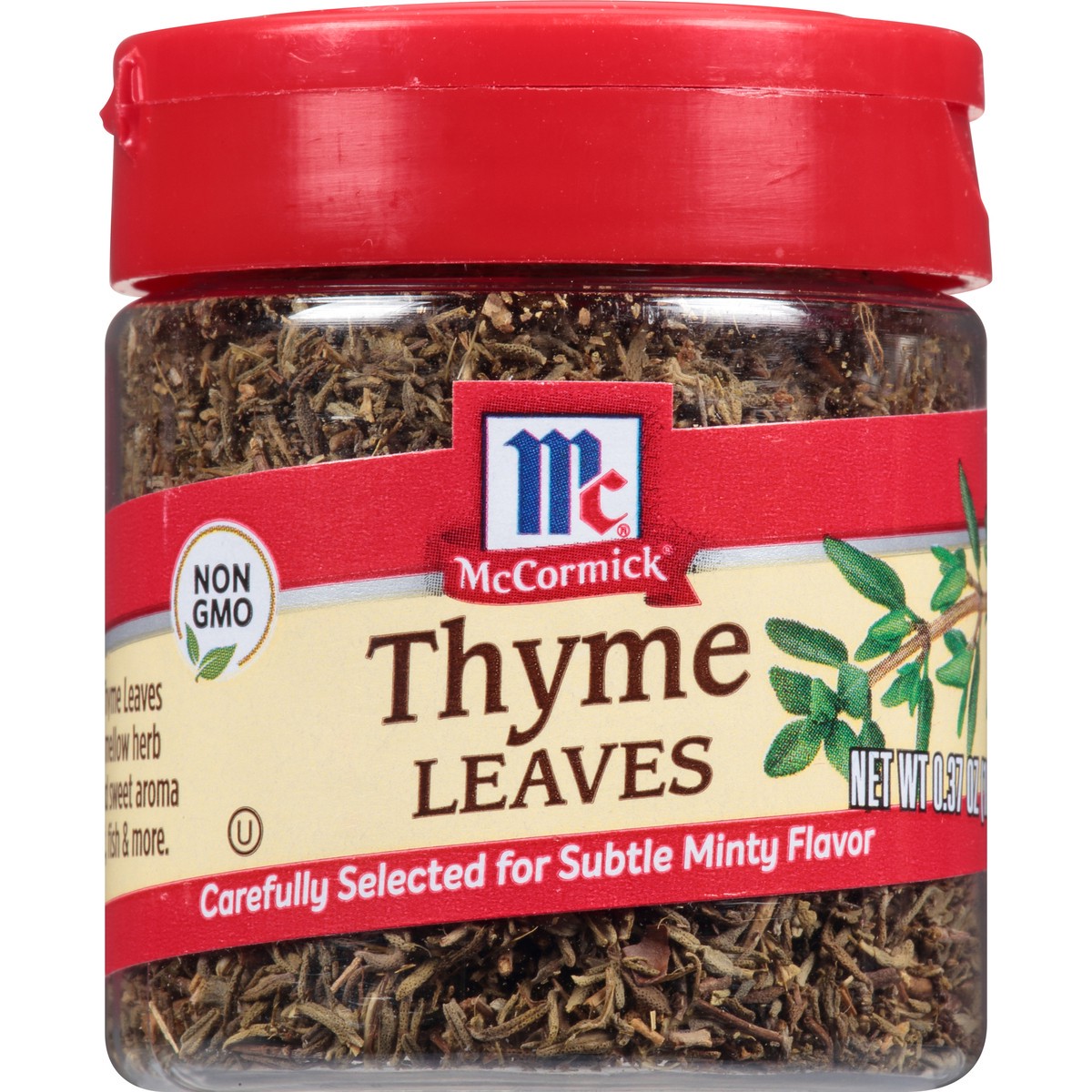 slide 2 of 10, McCormick Thyme Leaves 0.37 oz. Shaker, 0.37 oz