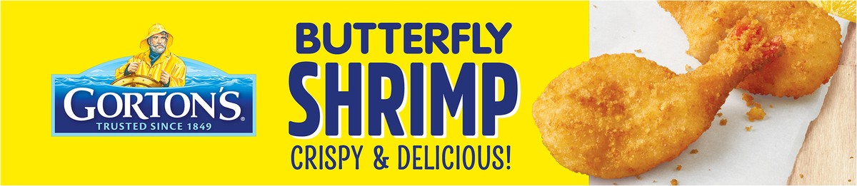 slide 2 of 9, Gorton's Jumbo Butterfly Shrimp with Crunchy Panko Breadcrumbs, 9.2 oz