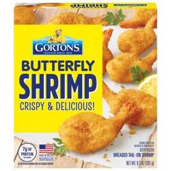 Gorton's Butterfly Shrimp Breaded Tail on Shrimp 9.2 oz