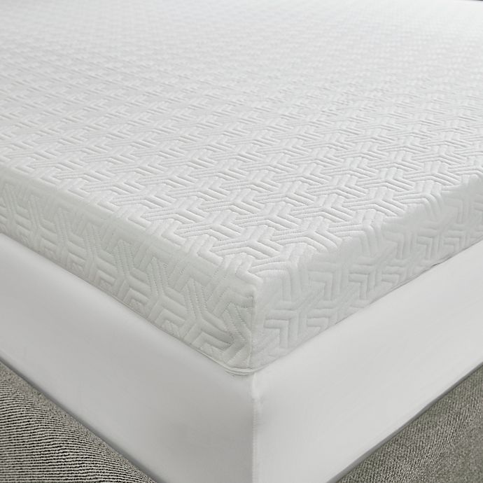 slide 1 of 8, Sleep Philosophy Flexapedic Memory Foam Twin Mattress Topper, 3 in