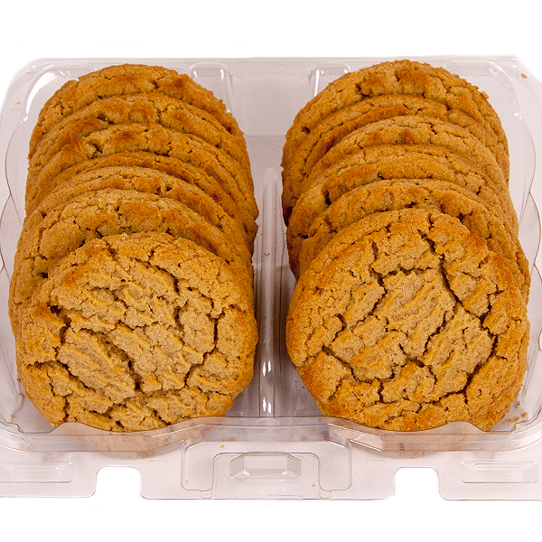 slide 1 of 1, L&B Peanut Butter Cookies, 13 ct
