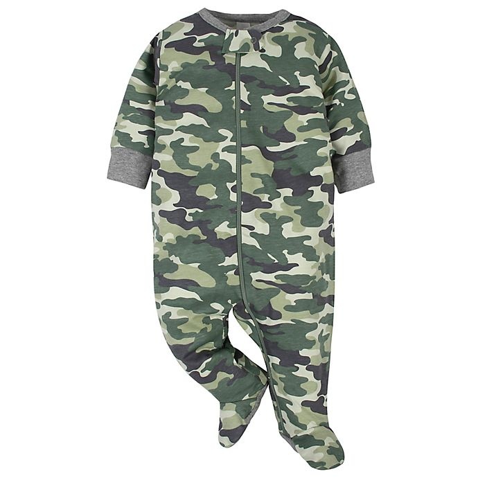 slide 3 of 3, Gerber Newborn Tiger Camo Sleep'n Plays, 2 ct