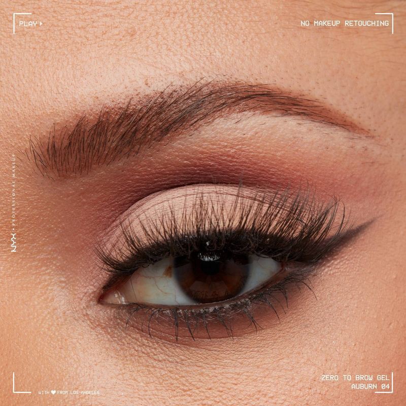 slide 7 of 8, Nyx Zero Brow Gel, 1 ct