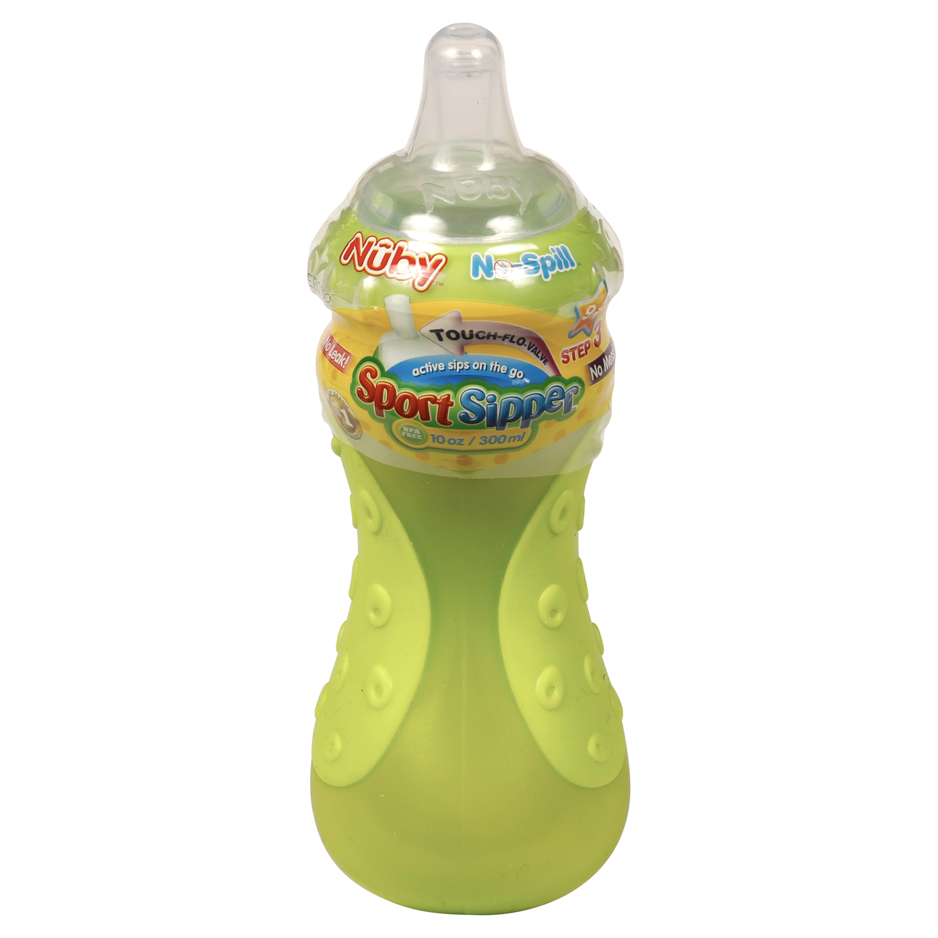 slide 1 of 4, Nuby Sport Sipper No Spill Spout, 1 ct