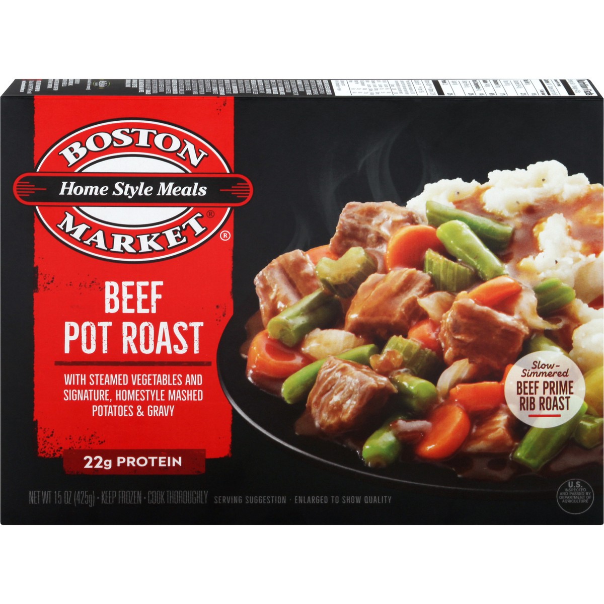 slide 1 of 4, Boston Market Beef Pot Roast, 15 oz