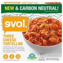 Evol. Three Cheese Tortellini 9 oz