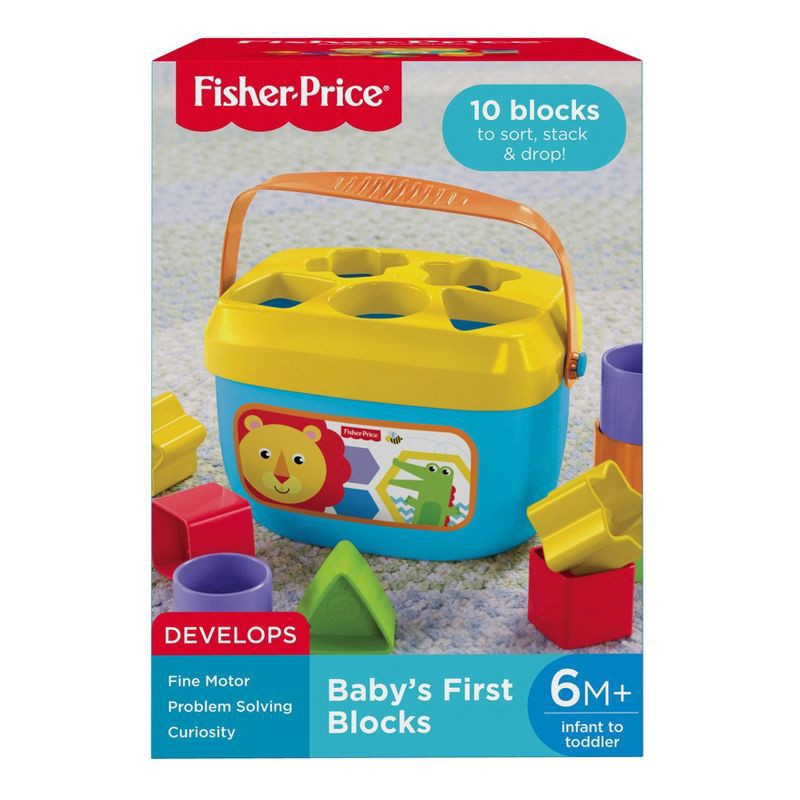 slide 8 of 13, Fisher-Price Baby's First Blocks, 1 ct