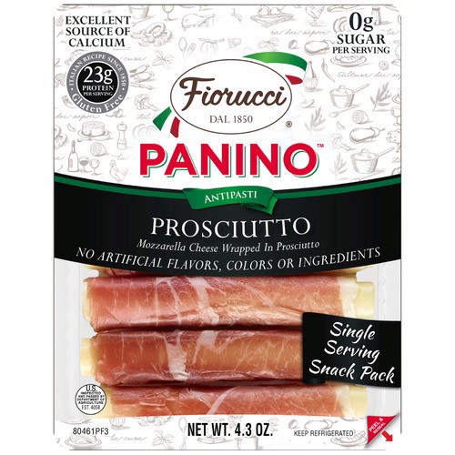 slide 1 of 1, Fiorucci Proscciutto Paninos, 4.3 oz