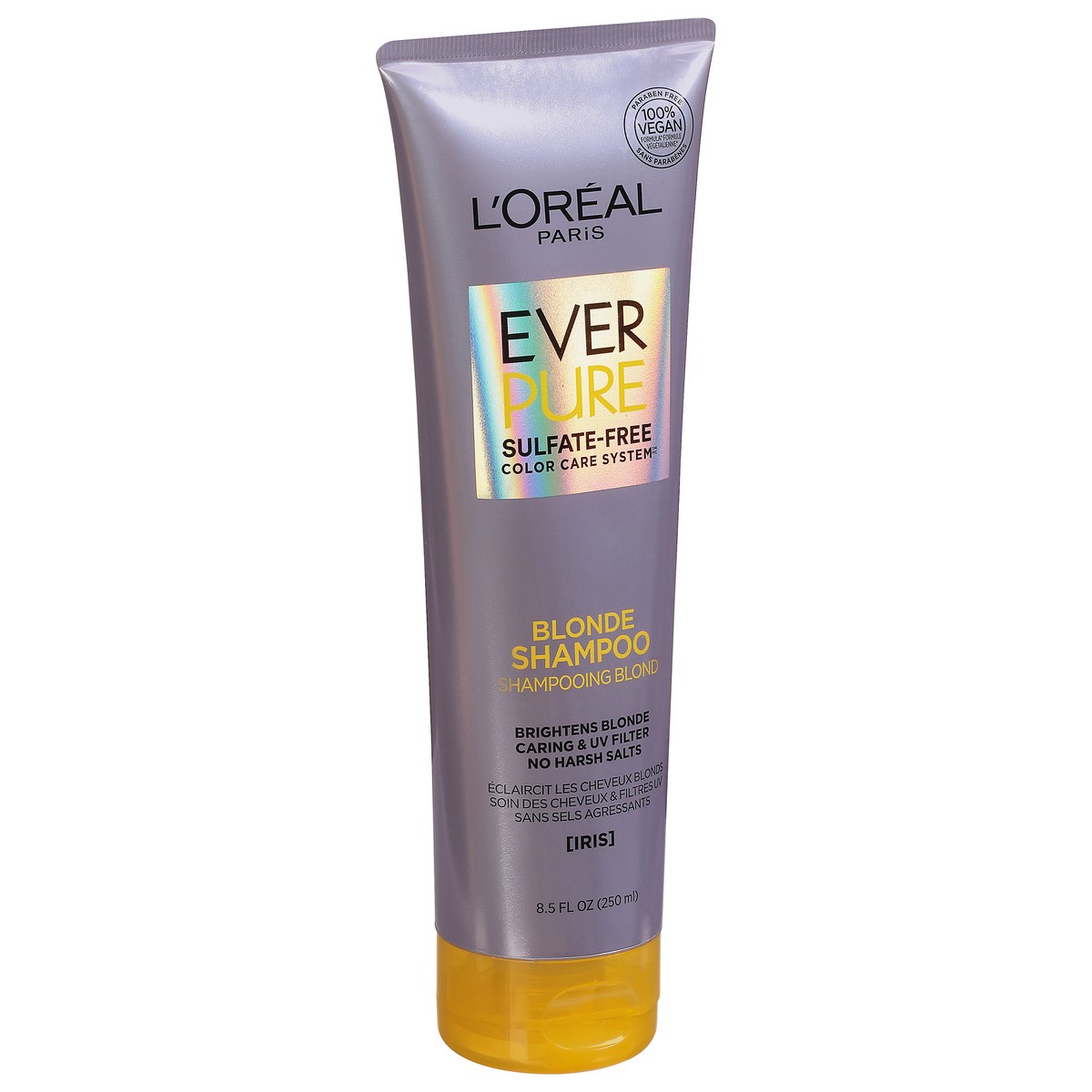 slide 6 of 9, L'Oréal Ever Pure Sulfate-Free Blonde Iris Shampoo 8.5 fl oz, 8.5 fl oz