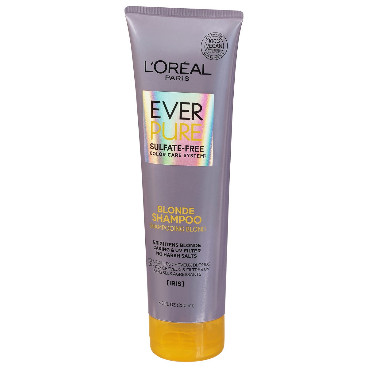 slide 2 of 9, L'Oréal Ever Pure Sulfate-Free Blonde Iris Shampoo 8.5 fl oz, 8.5 fl oz