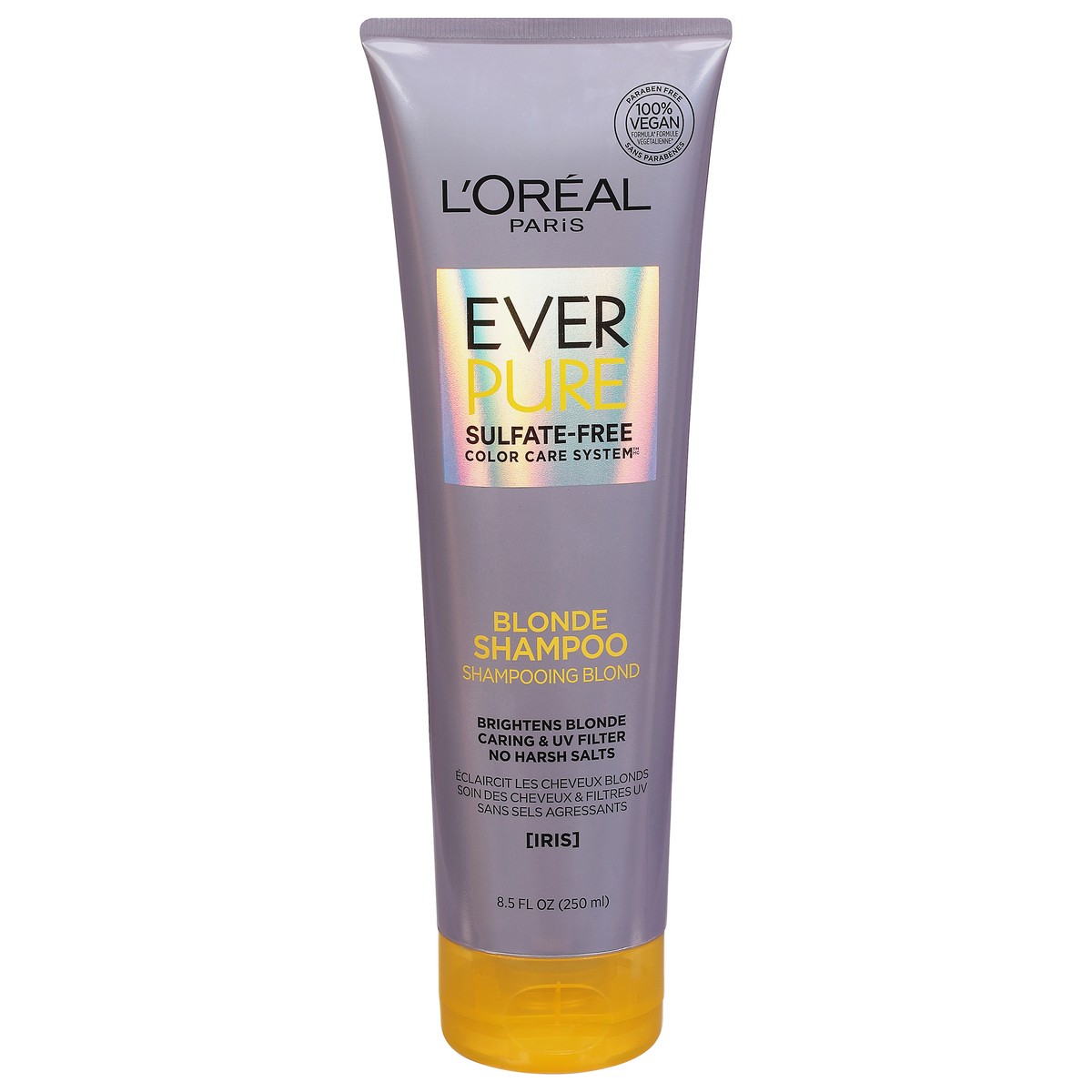 slide 1 of 9, L'Oréal Ever Pure Sulfate-Free Blonde Iris Shampoo 8.5 fl oz, 8.5 fl oz